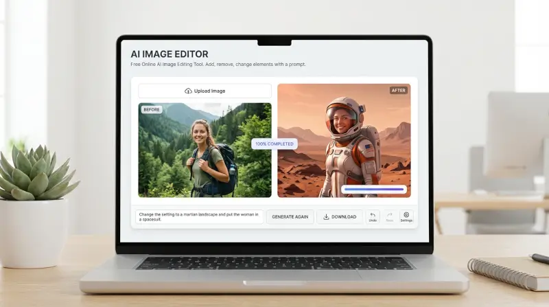 Free AI Image Editor Online - Edit Photos Instantly
