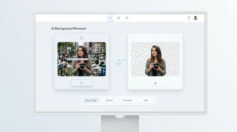 Remove background from pic online - AI Studio
