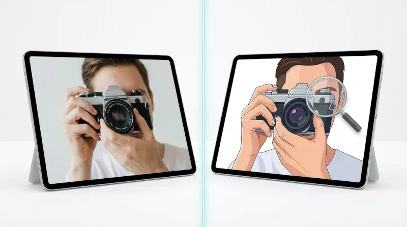 Image to Vector Converter Online - AI Image Vectorizer