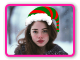 Ajoute un chapeau de Père Noël à la photo