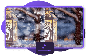 Add Snow To Picture