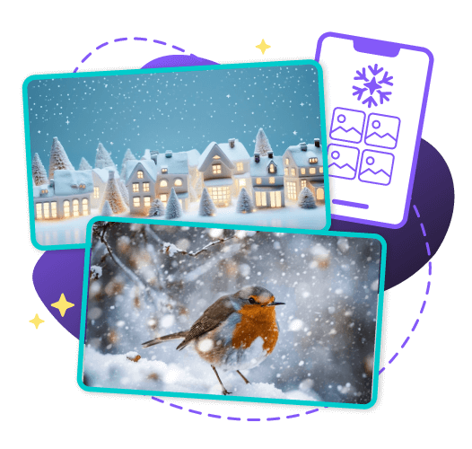 Add Snow To Image