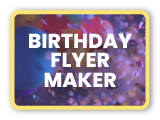 Créateur de prospectus d'anniversaire