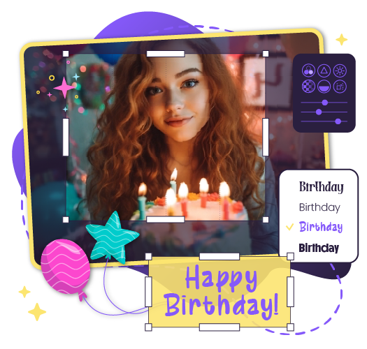 make a birthday flyer free
