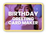 Créateur de cartes de vœux d'anniversaire