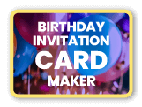 Créateur de cartes d'invitation d'anniversaire