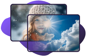 Blend Two Images Online