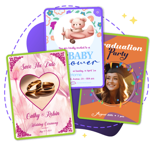 Free Online Christening Invitation Editor