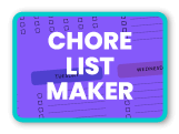 Créateur de liste de corvées
