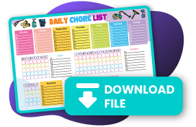 create your own chore chart