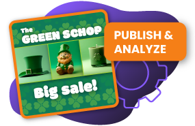 publish and analyze instagram ad