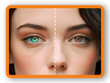 Changeur de couleur des yeux