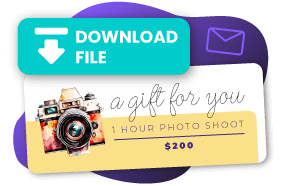 gift certificate builder