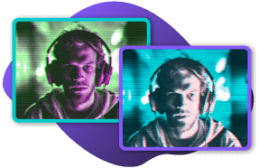 Filtered Glitch Image