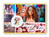 Créateur de collage de photos de joyeux anniversaire