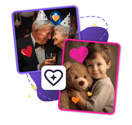 Add Hearts To Photo
