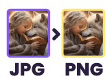 Convertisseur PNG vers JPG