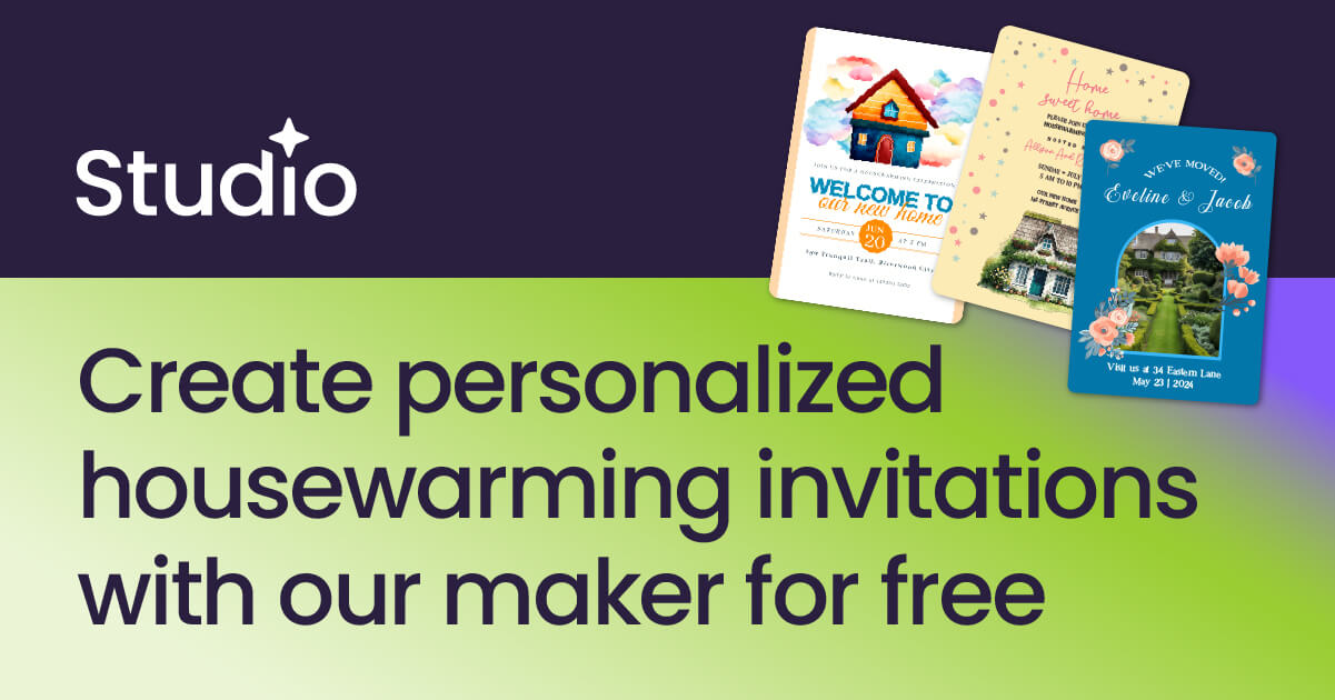 Free Housewarming Invitation Designer Online - Creative Fabrica