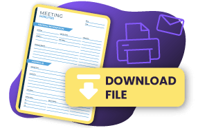 save meeting minutes