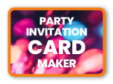 Créateur de cartes d'invitation à une fête