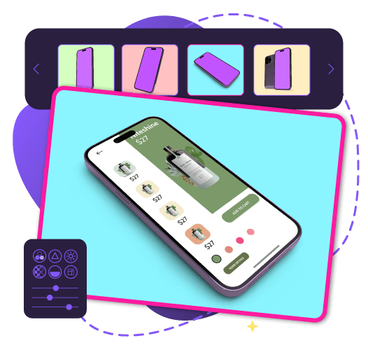 free mobile app mockup