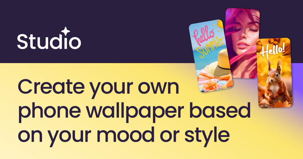 Free phone wallpaper maker online creative fabrica