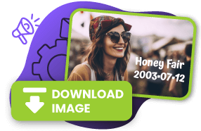 Imprint Date on Image for Free
