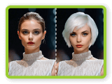 Échange de têtes de photos
