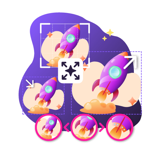 Resize Icon - Use our Online Feature for Free by Creative Fabrica