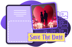 Stwórz darmowe kartki Save The Date online