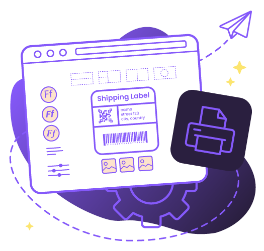print a shipping label for free