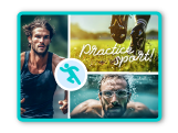 Créateur de collages d'images de sport