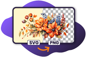 SVG to PNG Transparent