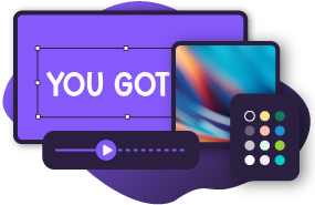 customize animated text gif