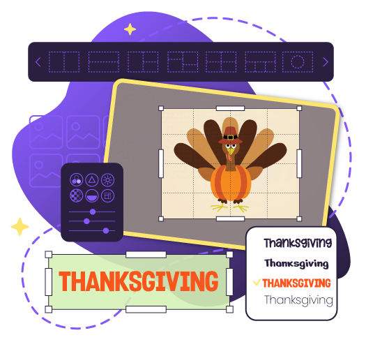 thanksgiving card maker