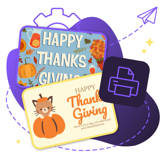 thanksgiving card creator