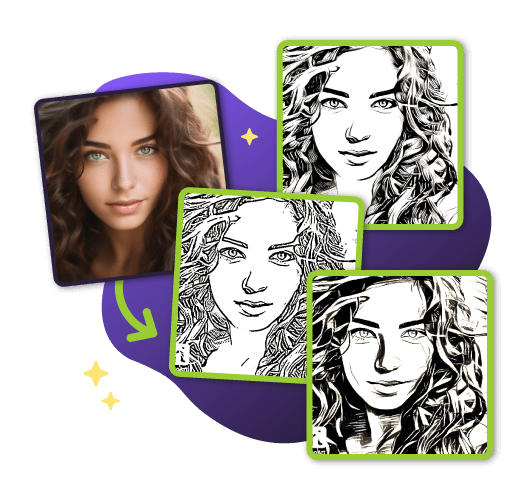 Transform Picture To Line Sketch