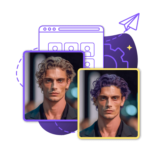 Change Hair Color In Photo