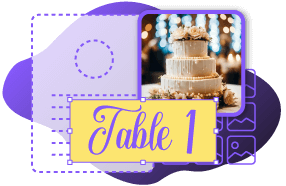 customize wedding seating chart