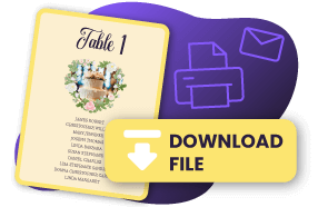 download wedding seating chart