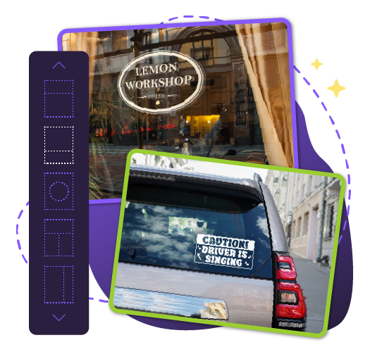 window decal maker